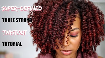 THREE STRAND TWISTOUT | SUPER DEFINED & MOISTURIZED