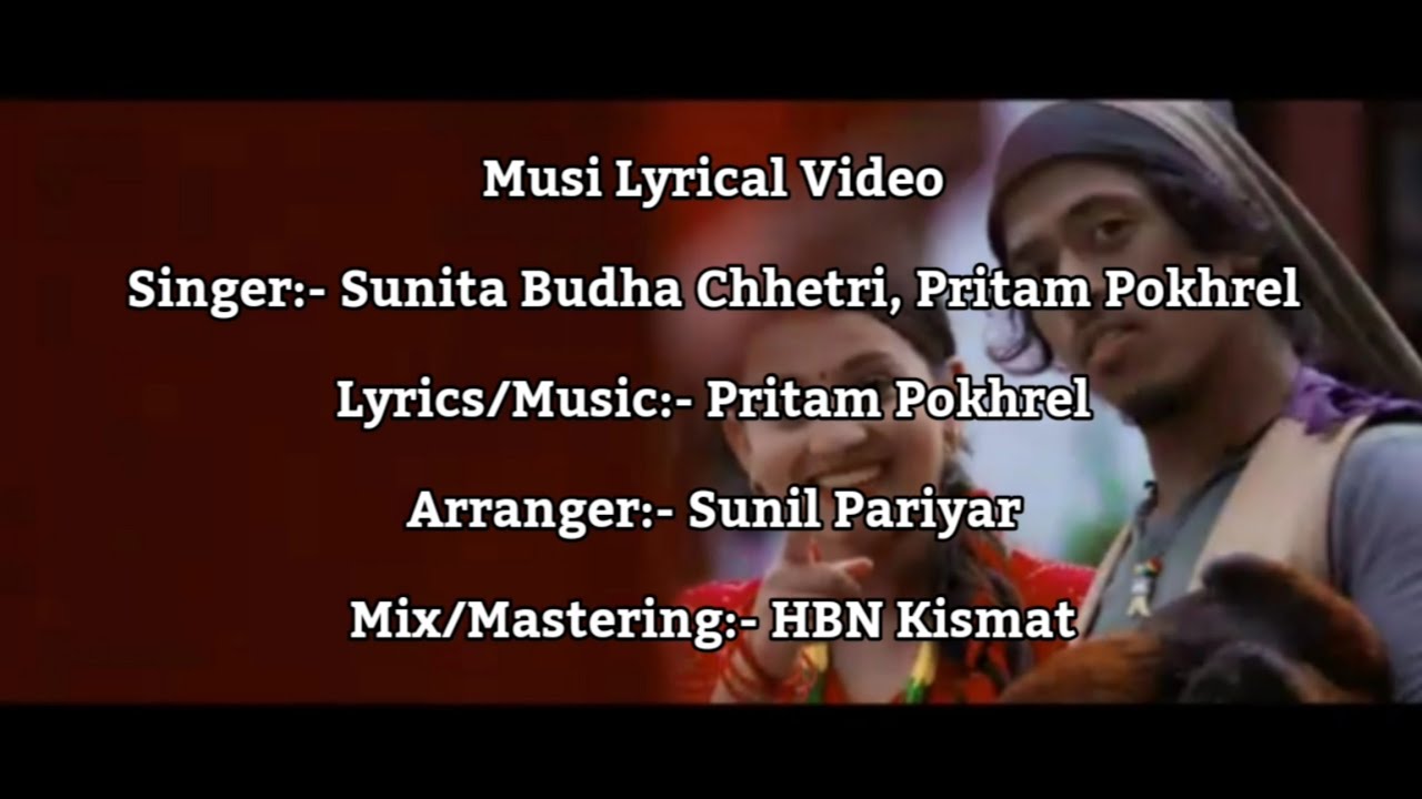 Musi Lyrical Video | Pritam Pokhrel & Sunita Bud…