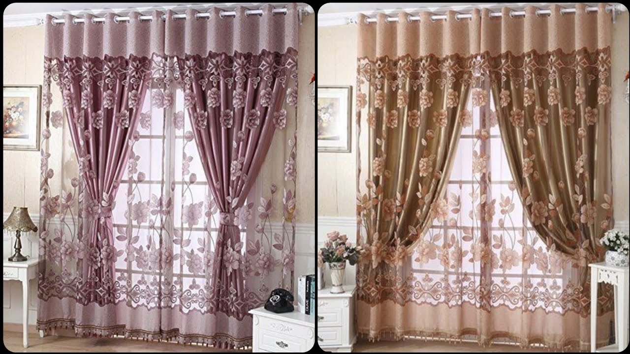 Most Beautiful And Unique Style Luxury Curtains Designing Ideas For Living Room Bedroom YouTube