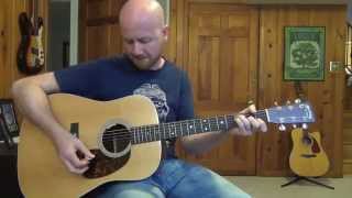 How To Play "No Woman, No Cry" by Bob Marley on Guitar (acoustic version) - Rockville Guitar Lessons chords