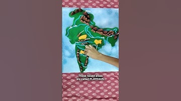 Physical features of India 😍 #shorts #geography #map