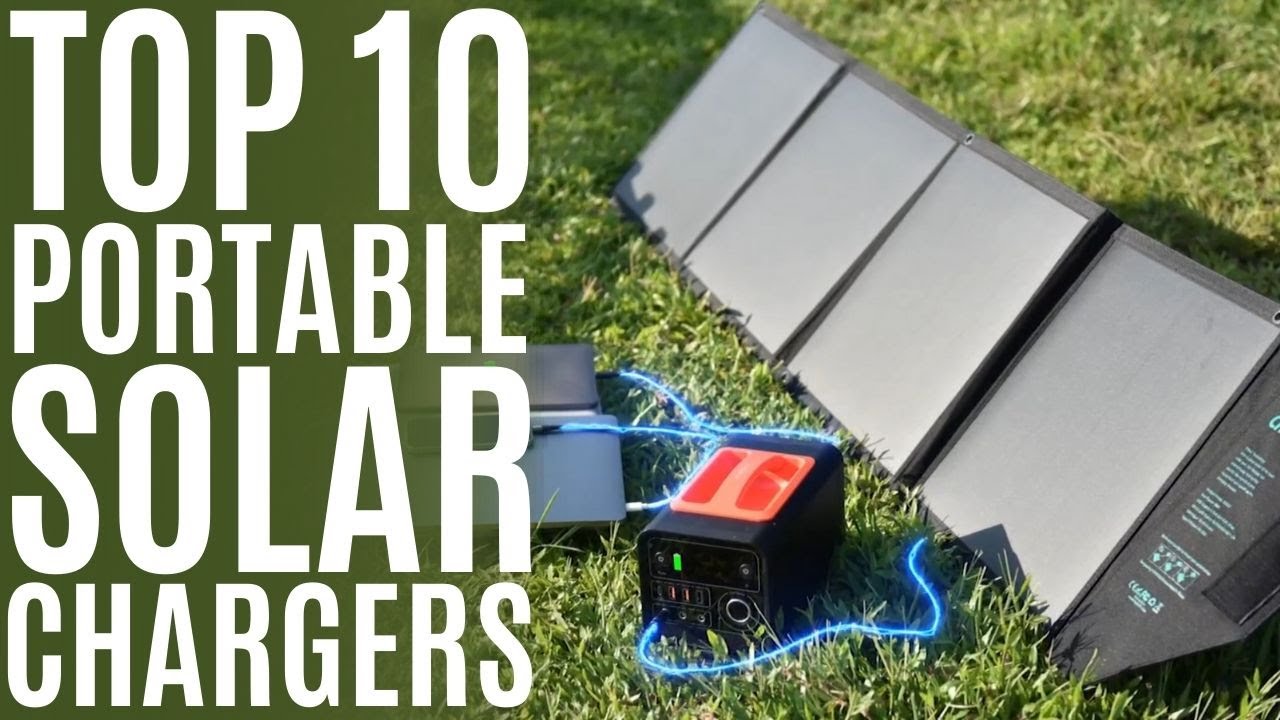 Top 10 Best Portable Solar Chargers of 2021 / Foldable Solar Panel for