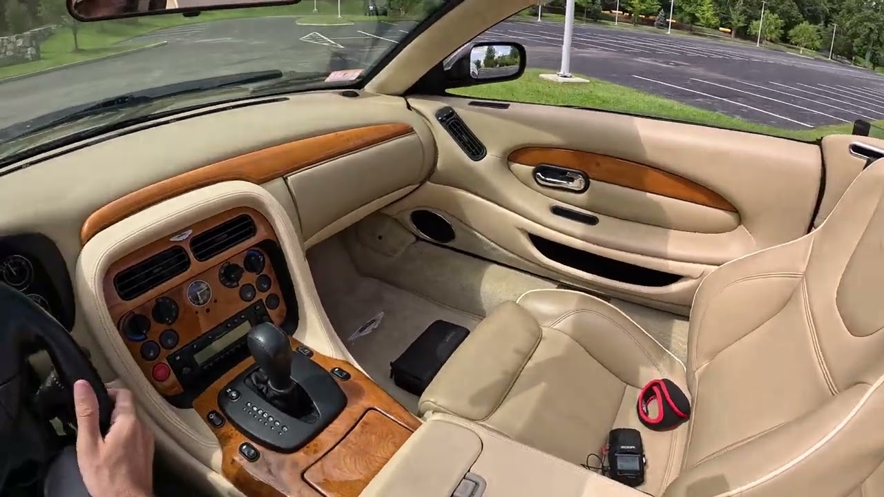 2002 Aston Martin DB7 Vantage Volante Test Drive and Walk Around