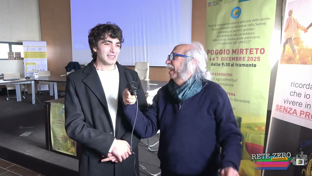 Con Simone Bianchetti Studente del Corso di LaureaTecnologie Alimentari Università della Tuscia