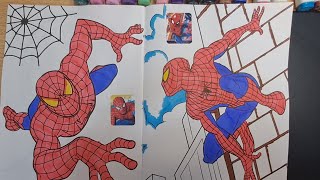 Spider-Man 🕷 Coloring page #coloringpage #Superheroescolor