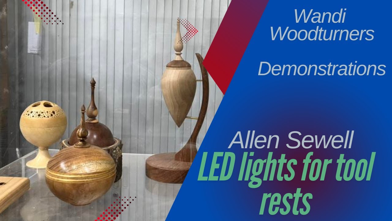Led Rests LED tool rest lights with Allen - YouTube