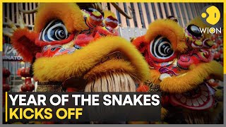 Fiery Dragon Dance Ushers In Lunar New Year | World News | WION
