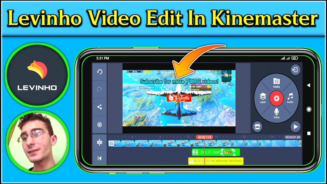How To Edit Pubg Video Like Levinho | Levinho Video Edit In Kinemaster