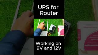 UPS For Router 100% Working on 9V  and 12V Routers | ICB Official | Rana Imran