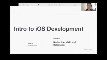 Intro to iOS Development: Lecture 3 - Navigation, MVC, Delegation