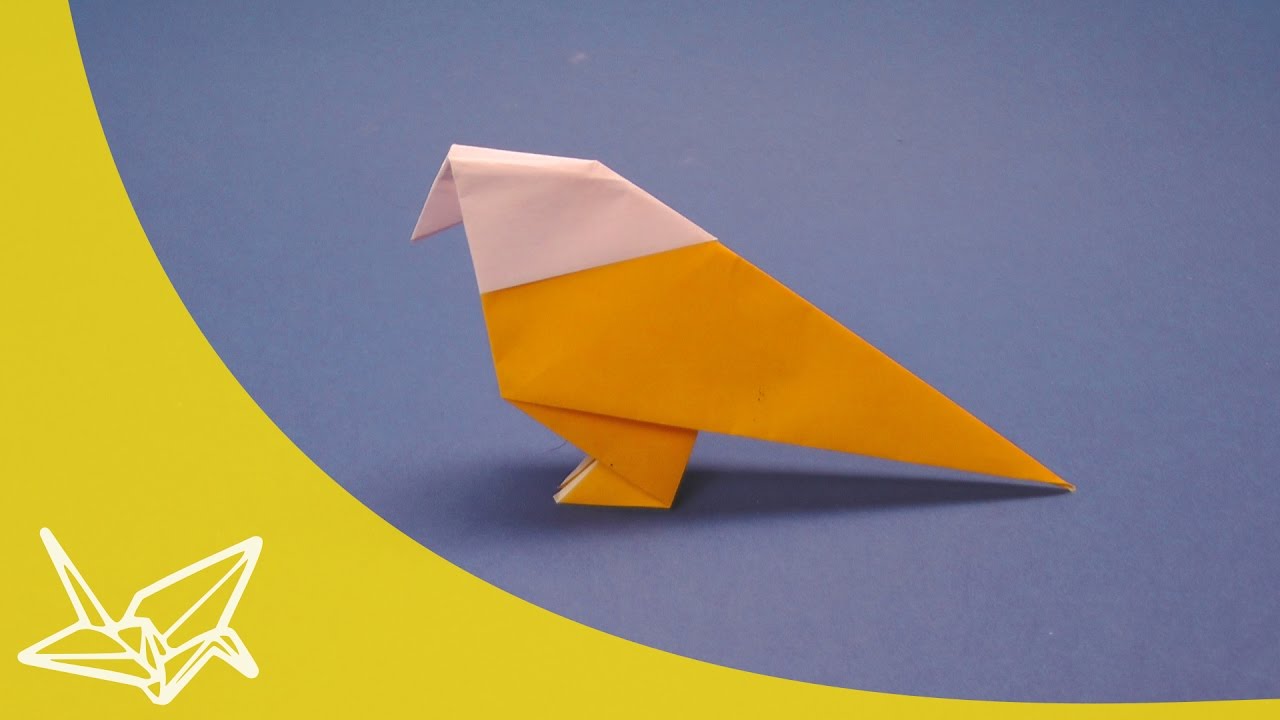 Origami Budgie Instuctions Tavins Origami