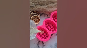 Natural Coffee exfoliating Soap #soap #diy #craft #handmade #soapmaking #shorts #shortvideo