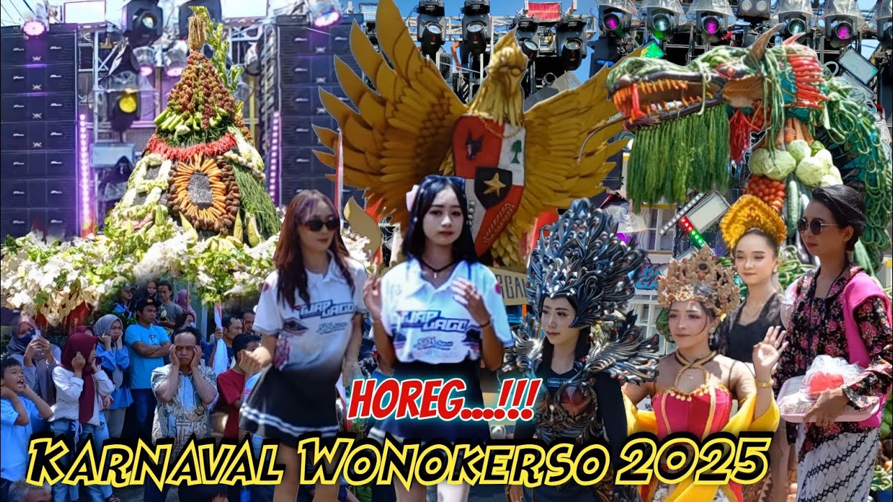 HOREG‼️ Karnaval Wonokerso 2025 || Karnaval Sound Paling Horeg Di Temanggung