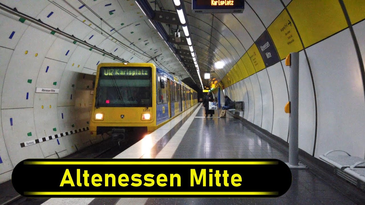 U-Bahn Station Altenessen Mitte - Essen 🇩🇪 - Walkthrough 🚶
