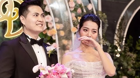 Đám cưới KAREN NGUYỄN | Cô dâu xúc động bật khóc chào quan khách, tiết lộ đang mang bầu 5 tháng