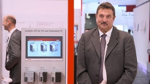 SPS IPC Drives 2018: The Embedded PCs with Intel® Atom™ Processor and the new UPS series