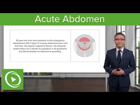 Acute Abdomen: General Principles – General Surgery | Lecturio