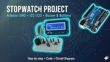 How to make a Stopwatch using Arduino Uno | Stopwatch project | Arduino Uno project | 🤯🤯