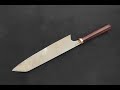 Kiritsuke şef bıçağı yapımı ve çekiliş sonuçları (Kiritsuke japanese chef's knife making)