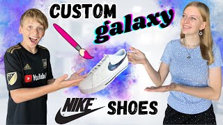 I Made Custom Nike Shoes for my Brother!