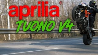 Мощнейший стритфайтер | Обзор и Тест-драйв мотоцикла Aprilia Tuono V4 1100 RR