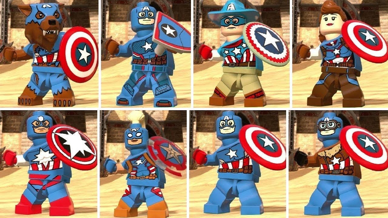 Captain America, Characters, LEGO Marvel