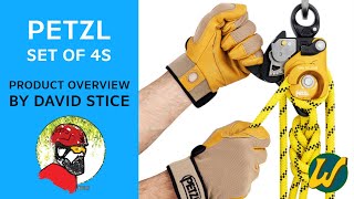 Essential Tools for Tree Work - Dave builds a set of 4s with Petzl pulleys
