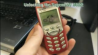 How to Unlock the Sagem MY 3022 - FREE solution Resimi