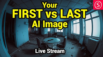 Your FIRST vs LAST AI Image - Live Stream // Stable Diffusion, Midjourney