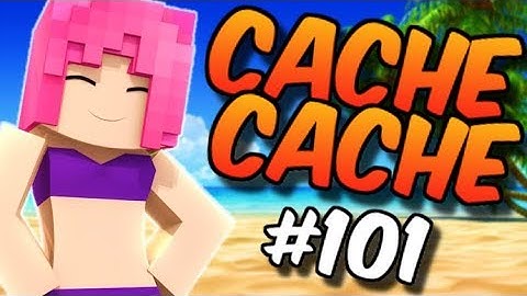 CACHE CACHE SUR MINECRAFT ! MAP PLAGE ! EPISODE 101 !