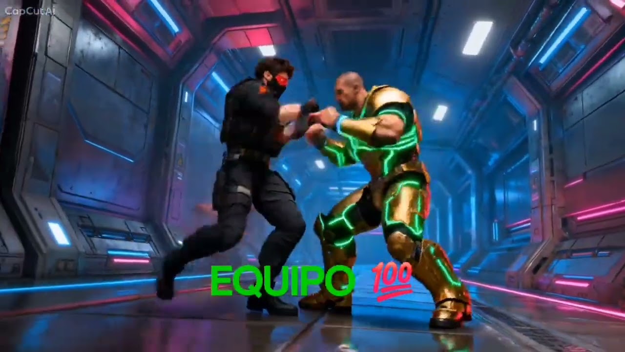 La pelea de los héroes caídos 