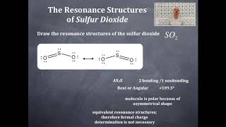 Bonding 31: The Resonance Structures of Sulfur Dioxide
