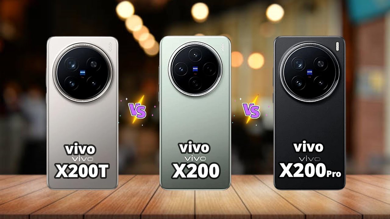 vivo X200T vs vivo X200 vs vivo X200 Pro - Full Comparison 🔥