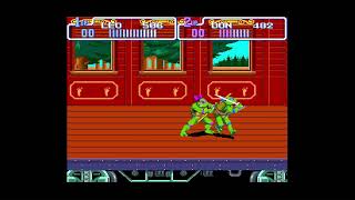 TMNT IV: Turtles in Time - Scene 7 - Bury my Shell at Wounded Knee