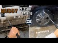 Super Muddy Pressure Washing Compilation Vol 2 | Satisfying Car Detailing!