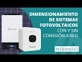 Dimensionamiento de sistemas fotovoltaicos ongrid conexin a red y offgrid aislado  webinario