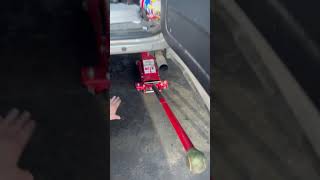 How To Install A Rear Shock Onto A 2004 Toyota Rav 4.