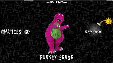 Best of Barney Error computer screen breaking