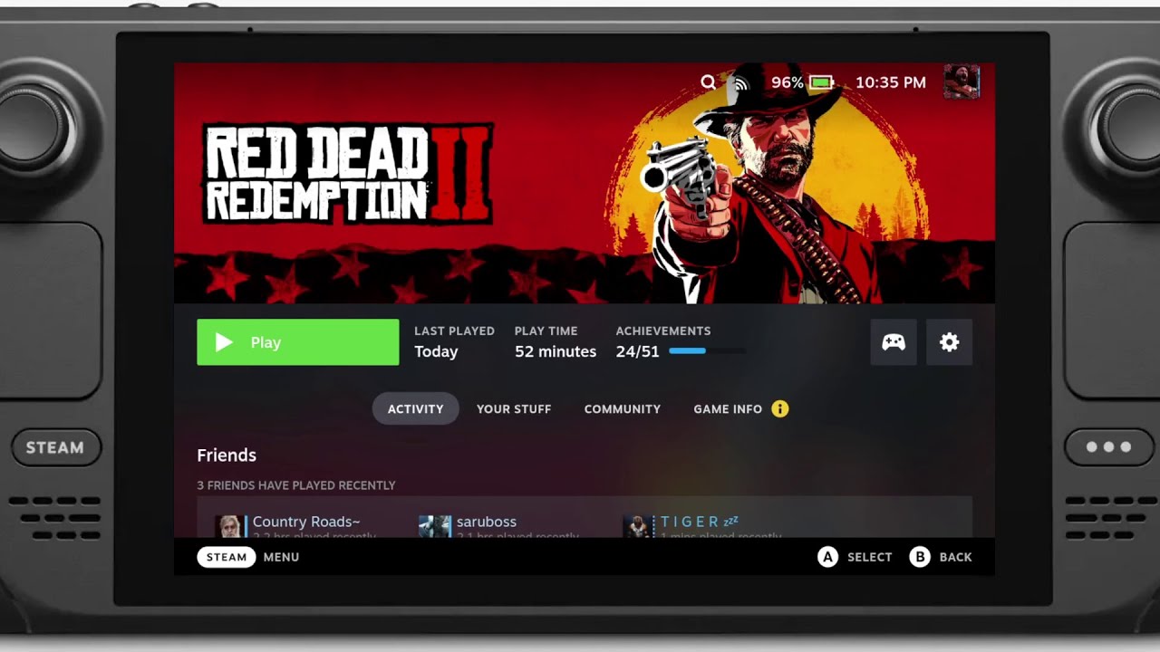 Here's Red Dead Redemption Running On A Steam Deck - Gameranx