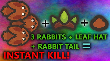 [TAMING.IO] 3 RABBITS + LEAF HAT + RABBIT TAIL = INSTANT KILL!