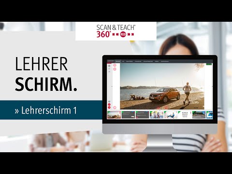 Lehrerschirm I - Tutorial SCAN & TEACH 360° RED