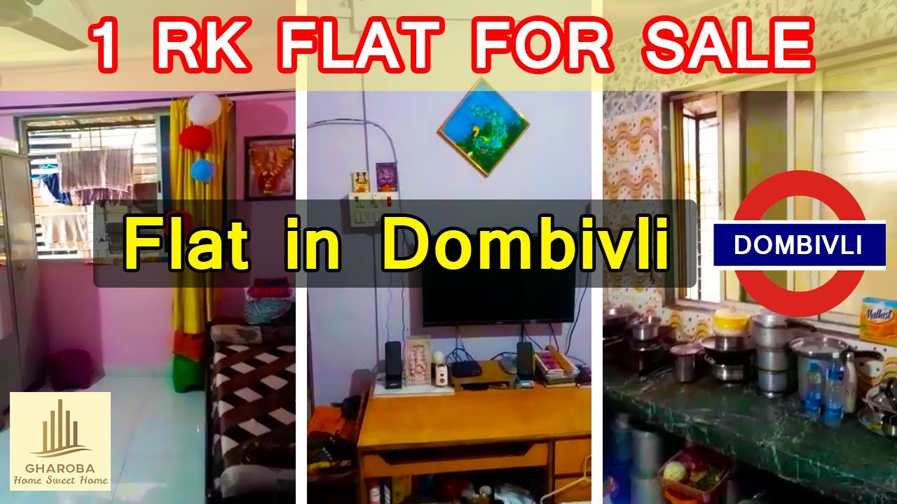 1 RK Flat For Sale at Star Colony, Manpada Road, Dombivli Ready to
