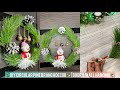 ✨ DIY Circular Pine Branch Decor | Festive Door &amp; Wall Hanging 🎄