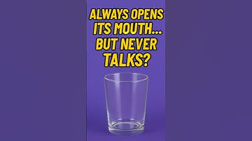 This Thing Always Opens Its Mouth… But Never Talks!? #brainteaser #riddlejourney #riddlechallenge