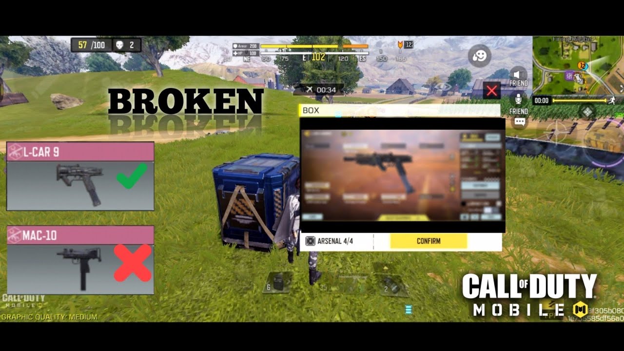 OVERPOWERED NEW LCAR 9 PISTOL BUILD IN BATTLE ROYALE !!🤯 | CODMOBILE 