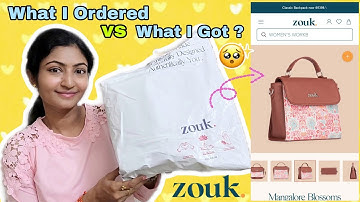 *NEW LAUNCH* ZOUK Statement Sling Bag (Mangalore Blossoms) Review @zoukonline | Its Makeover Tym