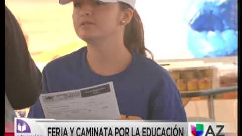 2013 Taking Steps Towards College Success - October 13th - KTVW Univision segment