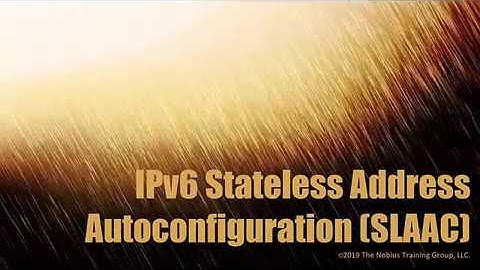 18 Stateless Address Automatic Configuration using EUI 64