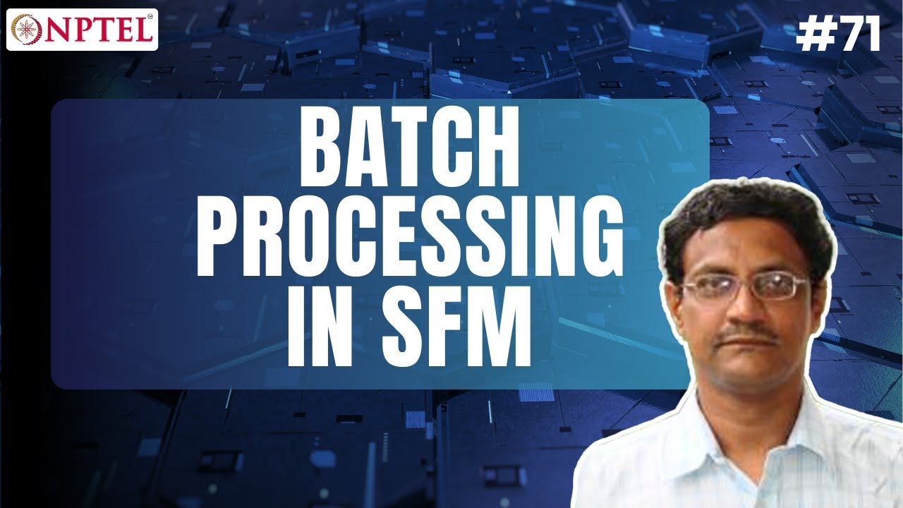 #71 Batch Processing in SFM | Modern Computer Vision - YouTube