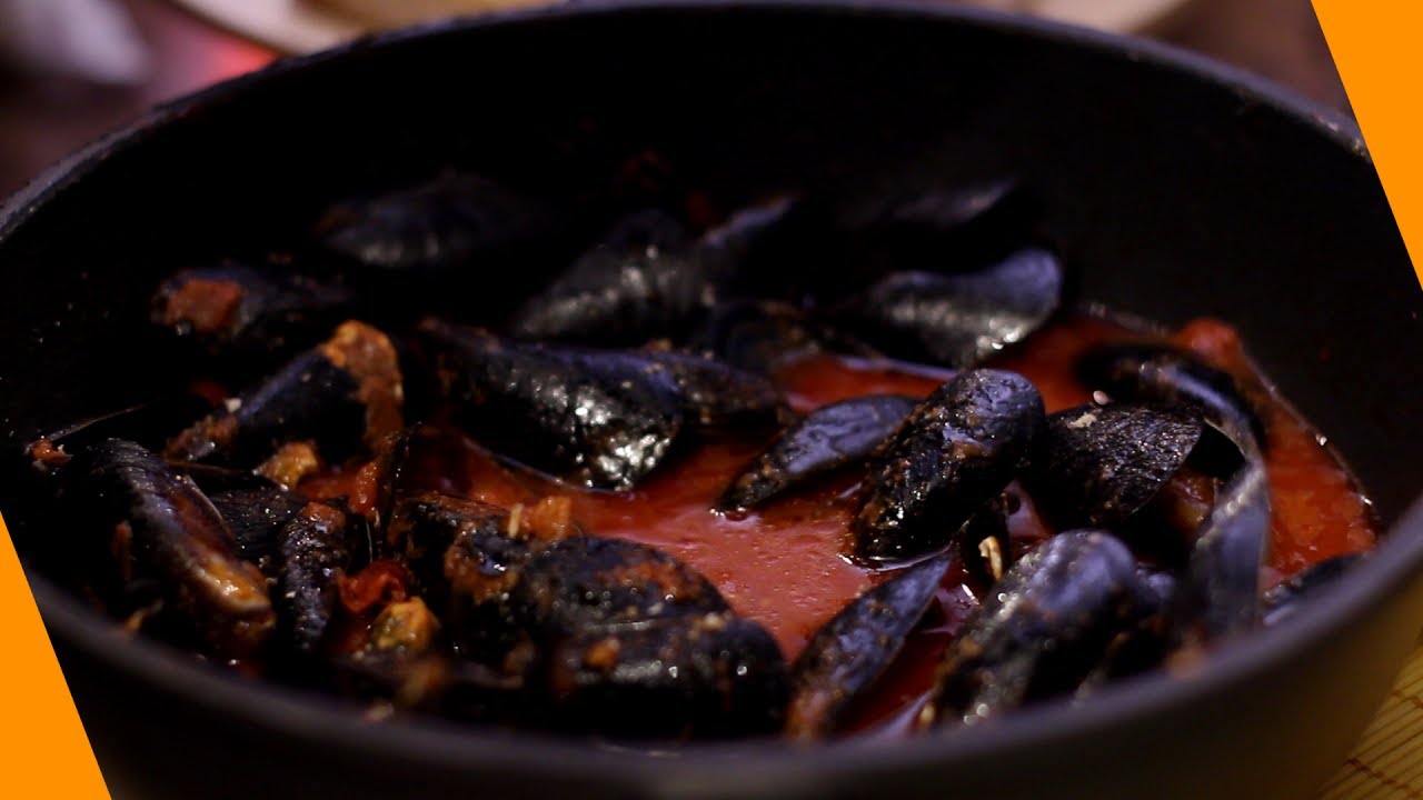oggiMangio... Cozze in rosso YouTube
